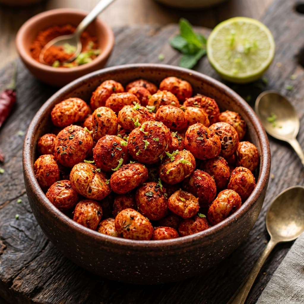 Smoked Chili & Zesty Lime Makhāna
