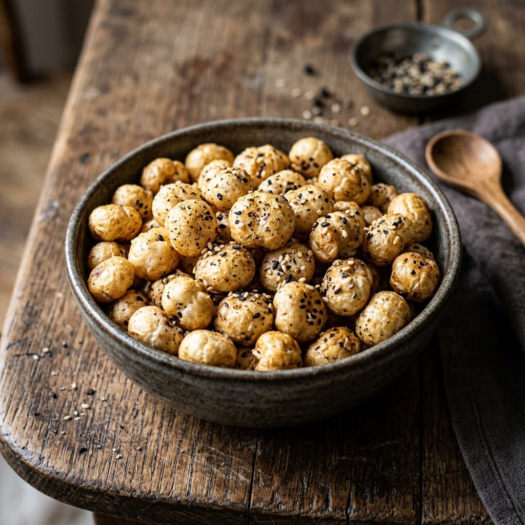 Toasted Sesame & Black Pepper Makhāna